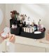 HD638 - Makeup Organiser Black Rotating Makeup Organiser